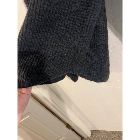 Kuhl Grey Sienna Long Sleeved Waffle Print Turtleneck Sweater - Picture 8 of 13